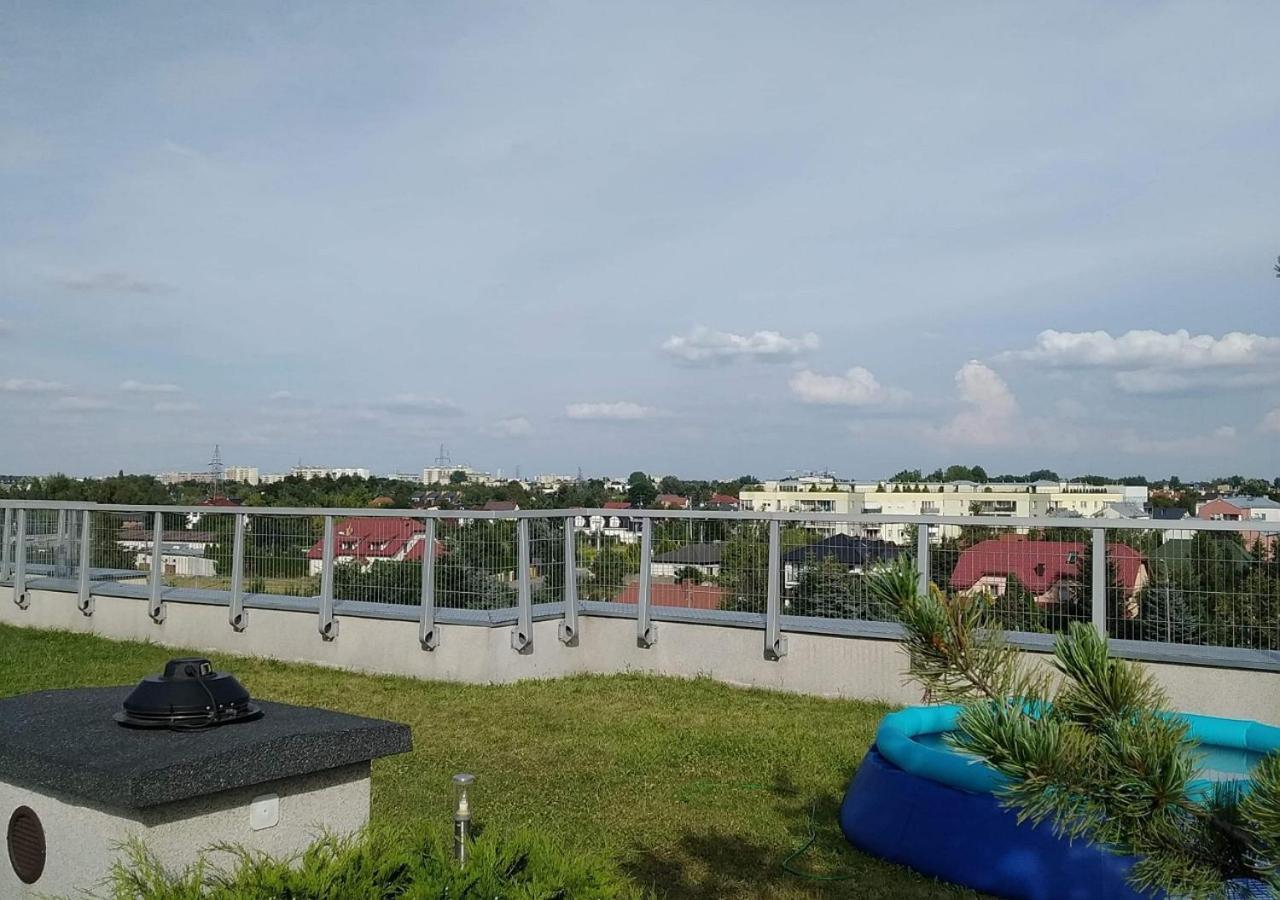 Sunny Penthouse With Roof Gardens Overlooking The Warsaw Palace Of Culture Pruszkow Bagian luar foto